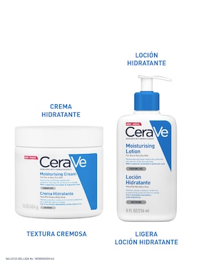 Crema para rostro y cuerpo recomendada para hidratar día y noche Cerave Cerave Hidratantes para todo tipo piel