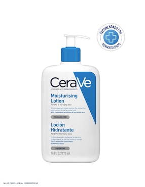 Crema para cuerpo recomendada para hidratar día y noche Cerave para piel normal