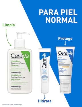Crema facial recomendada para hidratar día y noche Cerave Hidratantes Cerave para todo tipo piel