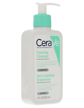 Limpiador facial Cerave para acné