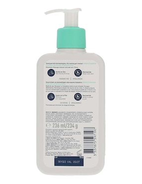 Limpiador facial Cerave para acné