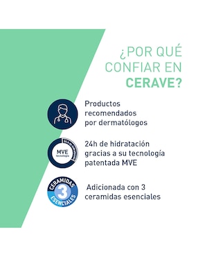 Limpiador facial Cerave para acné