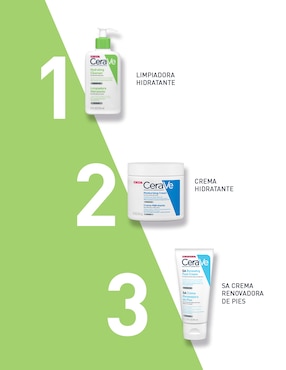 Limpiador rostro y cuerpo Cerave para hidratar