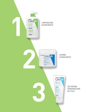 Limpiadores rostro y cuerpo Limpiadora Hidratante Cerave para hidratar