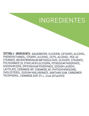 Limpiadores rostro y cuerpo Limpiadora Hidratante Cerave para hidratar