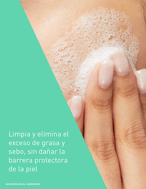 Limpiador facial Cerave para acné