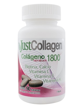 JUSTCOLLAGEN 90 TABS Olnatura con colágeno hidrolizado de 90 tabletas