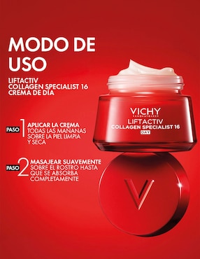 Crema facial recomendada para prevenir signos de la edad día Vichy Liftactiv para piel seca