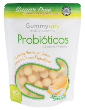 Suplemento alimenticio Gummycar Olnatura con Prebióticos sabor mango de 60 gomitas