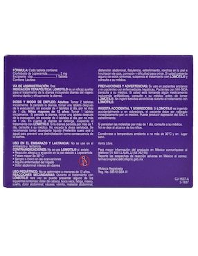 Tabletas para malestar estomacal Lomotil