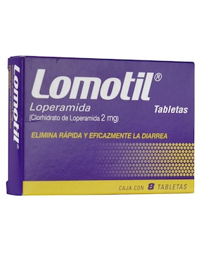 Tabletas para malestar estomacal Lomotil