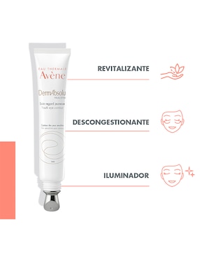 Crema para ojos recomendada para prevenir signos de la edad de día y noche Avène Dermabsolu para piel sensible