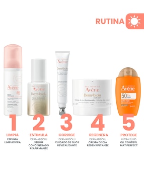 Sérum antiedad facial reafirmante con bakuchiol y polifenoles de vainilla 30 ml Avène DermAbsolu todo tipo de piel