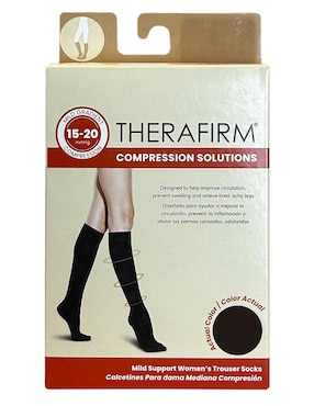 Calcetín de compresión Therafirm para mujer
