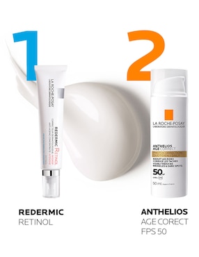 Crema facial recomendada para prevenir signos de la edad noche La Roche Posay Redermic para todo tipo piel