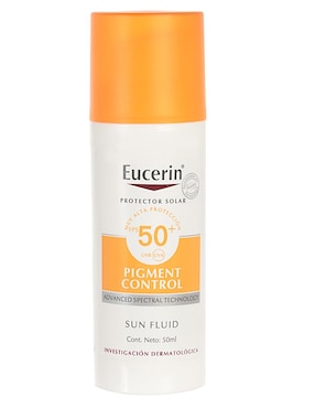 Protector Solar FPS 50+ Pigment Control Eucerin Sun Fluid 50 Ml