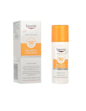Protector solar FPS 50 Pigment Control Eucerin Sun Fluid 50 ml