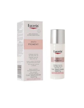 Crema facial recomendada para reducir manchas de día Eucerin Anti-Pigment para todo tipo piel