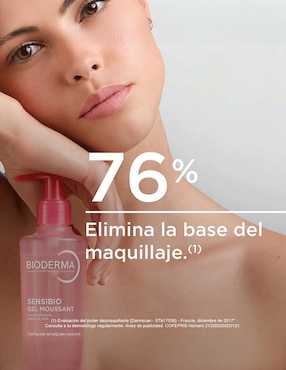 Gel para rostro limpiador Sensibio Moussant Bioderma