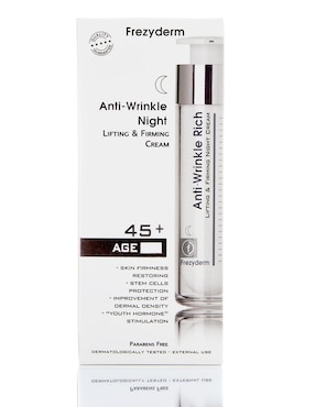 Crema facial recomendada para reafirmar noche Frezyderm Antiedad para todo tipo piel
