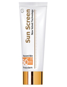 Protector solar FPS 50 sun screen Frezyderm new velvet 125 ml