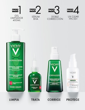 Gel para rostro limpiador Intensive Purifying Cleanser Vichy