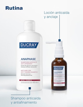Shampoo anticaída para cabello Anaphase Ducray 400 ml