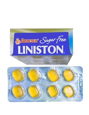 Pastilla para gripe y tos Caramelo macizo con extractos herbales