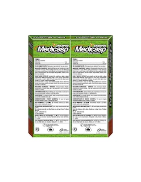 Set de shampoo capilar Medicasp Uso Diario
