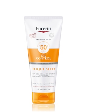 Protector Solar FPS 50+ Oil Control Eucerin Toque Seco 200 Ml