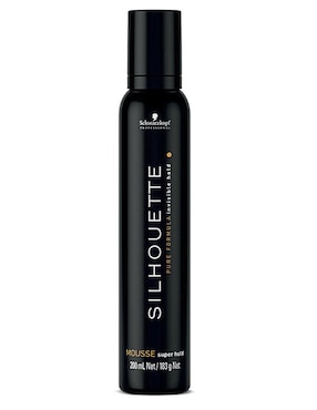 Mousse para todo tipo de cabello Mousse Super Hold Schwarzkopf Silhouette para aportar volumen