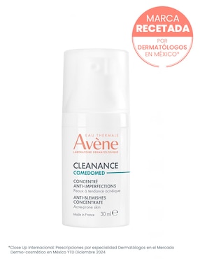 Crema facial recomendada para acné día y noche Avène Comedomed para piel grasa