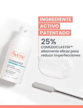 Crema facial recomendada para acné día y noche Avène Comedomed para piel grasa