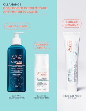 Crema facial recomendada para acné día y noche Avène Comedomed para piel grasa