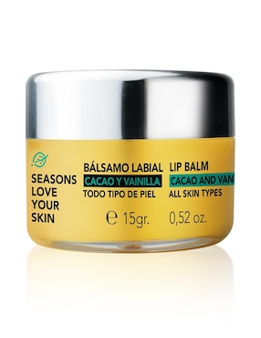 Bálsamo Para Labios Seasons Aroma Vainilla De 15 G