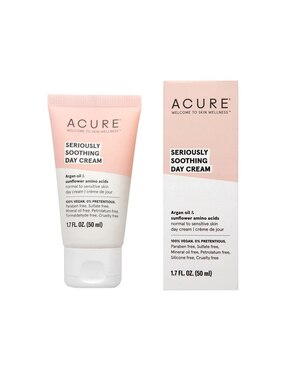 Acure Soothing Day Cream – 50 Ml, Vegan, Für Trockene Bis Empfindliche Haut, Mit Arganöl, Kamille & Sonnenblumenaminosäuren