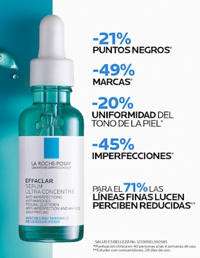 Sérum antiacné Ultra Concentré La Roche Posay Effaclar todo tipo piel