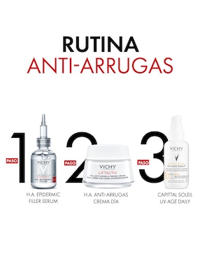 Sérum antiedad facial H.a. epidermic filler anti-arrugas 30ml Vichy Liftactiv todo tipo de piel
