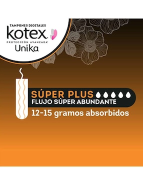 Tampones Kotex 12 piezas