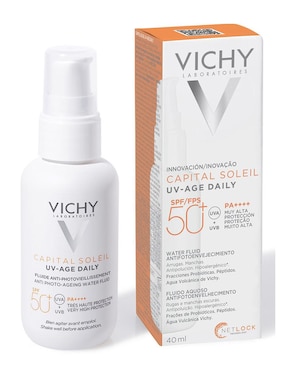 Protector Solar FPS 50+ UV-AGE Vichy Capital Soleil 40 Ml