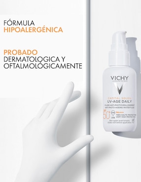 Protector solar FPS 50+ UV-AGE Vichy Capital Soleil 40 ml