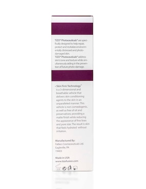 Crema facial recomendada para prevenir signos de la edad de noche Tizo Photoceutical Pm Restore para todo tipo piel