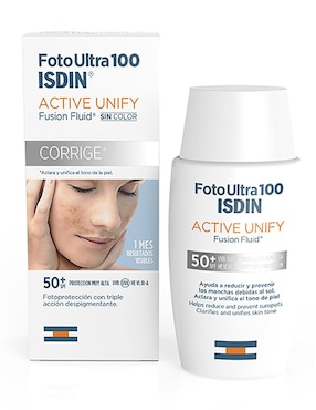 Protector solar FPS 50 Active Unify Isdin Fusion Fluid