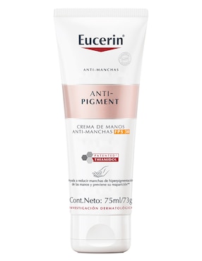 Crema para manos recomendada para hidratar de día y noche Eucerin Anti-Pigment para todo tipo piel