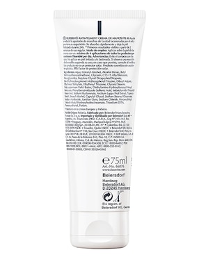 Crema para manos recomendada para hidratar de día y noche Eucerin Anti-Pigment para todo tipo piel