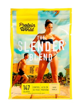 The Slender Blend Protein World Sabor Vainilla En Polvo