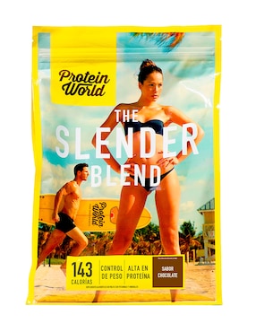 The Slender Blend Protein World Control De Peso Chocolate En Polvo