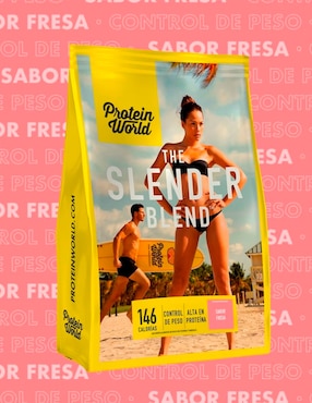 Proteína Protein World sabor fresa