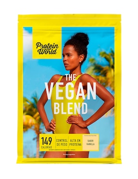 The Vegan Blend Proteína Protein World En Polvo