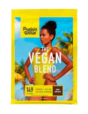 The Vegan Blend Proteína Protein World En Polvo